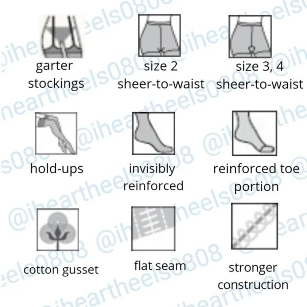 Luxury Sheer Toeless Tights Pantyhose 3 medium